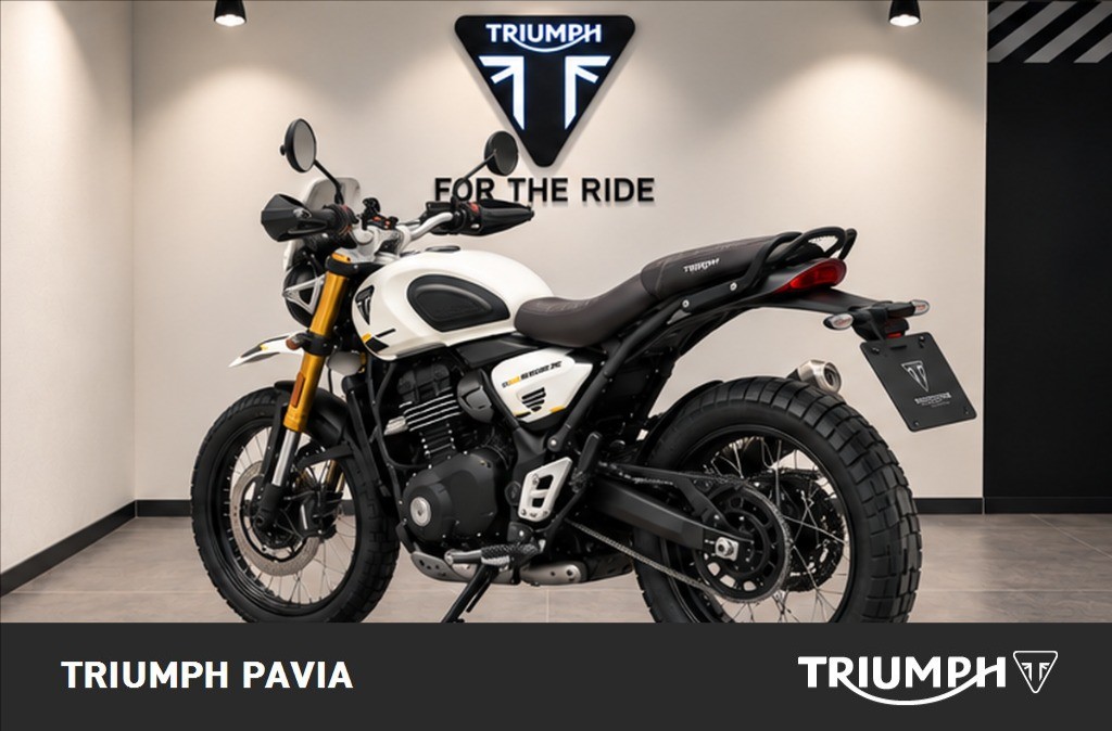 TRIUMPH Scrambler 400 XC Vanilla White Abs