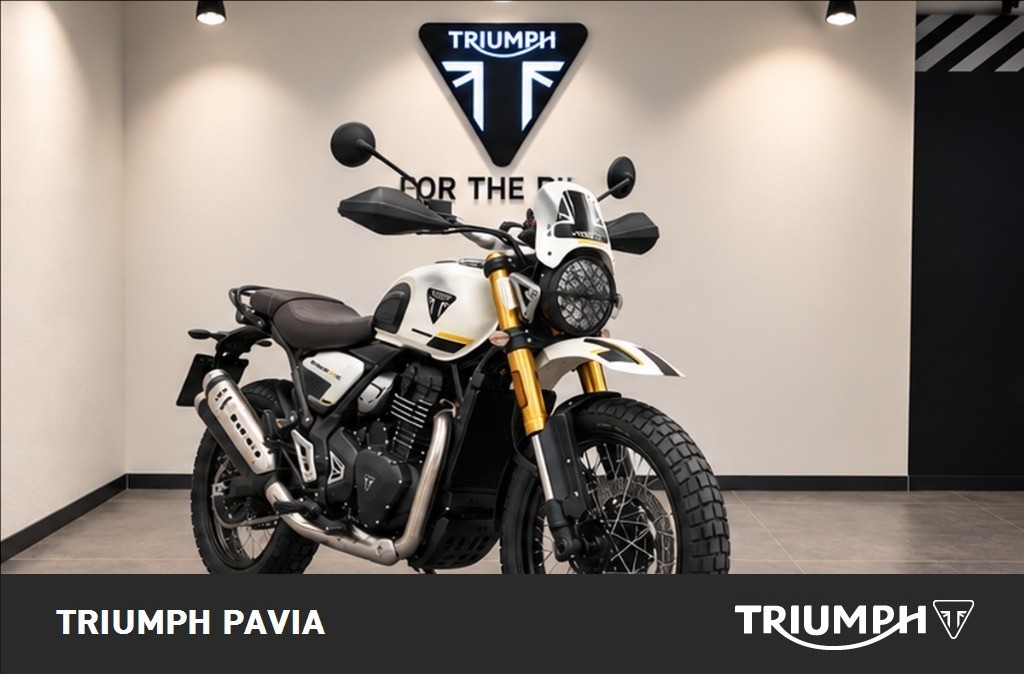 TRIUMPH Scrambler 400 XC Vanilla White Abs