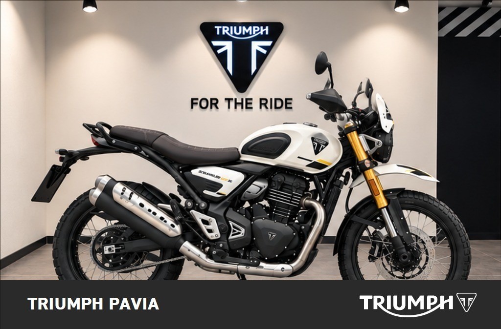 TRIUMPH Scrambler 400 XC Vanilla White Abs