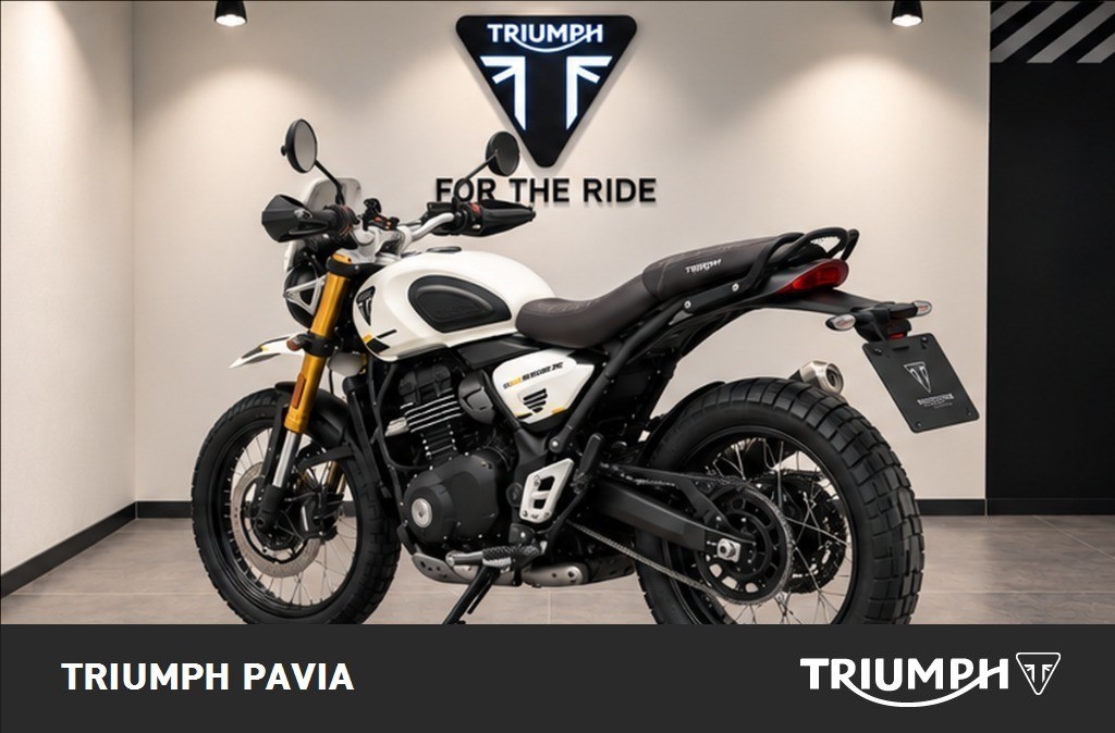 TRIUMPH Scrambler 400 XC Vanilla White Abs